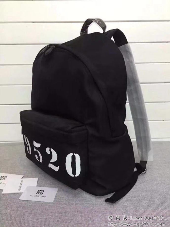 GlVENCHY紀梵希 原單 紀梵希雙肩包 火爆款 專櫃同步 黑色背包 6053453  tsg1138